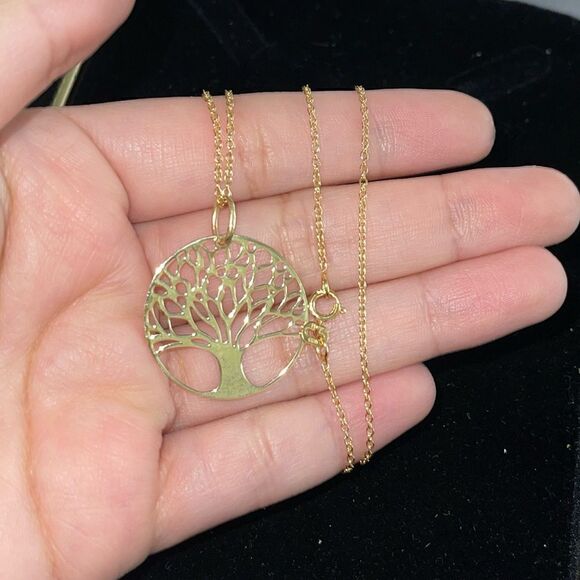 Tree sterling silver necklace - Picture 3 of 5